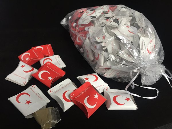 Henna Pulver Kartonage 100 Stück "Ay Yildiz"