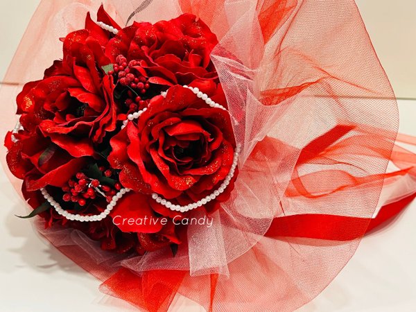 Blumenstrauß "Red Bride"